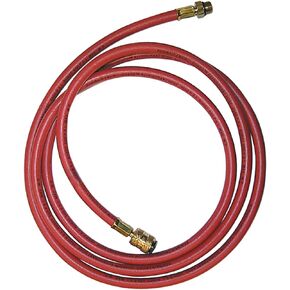 Robinair 62244 Enviro-Guard Hose for Automotive (R-134a - Red, 72" Long, 14mm x 1/2" Acme)
