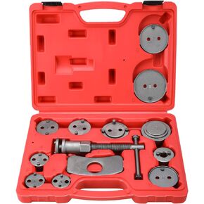 13 pcs Disc Brake Caliper Wind Back Repair Tool Kit Fit for Universal 2 and 4 Wheel Drive Auto
