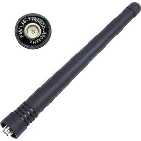 Baofeng Original SMA-Female Antenna Dual-Band for UV-5R Radio FM/VHF/UHF 136-174/400-470MHz, UV-5R_T1