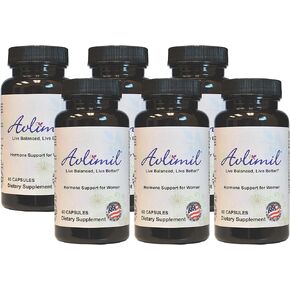 Hormone Balance & Menopause | Relief from Mood Swings, Hot Flashes, Night Sweats & Irritability - Isoflavones, Black Cohosh, Raspberry, Valerian, Sage, Red Clover, Lemon Balm - 60 Count (9)