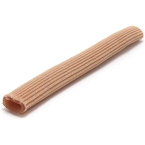 Dr. Jill's Foot Pads, Y32852, Latex Free Gel & Fabric Ribbed Tubes-Large-2 Pack