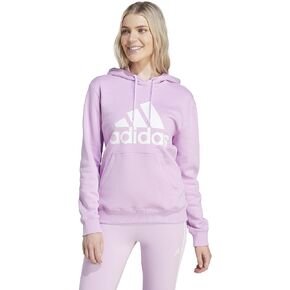 هودي صوف بشعار كبير من adidas Essentials بليس ليلك/أبيض SM