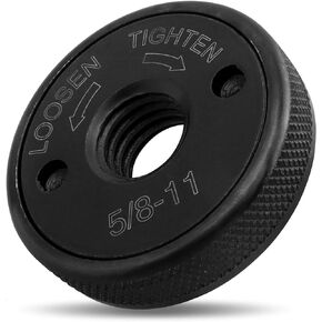 Mesee 5/8-11 Inch Thread Quick Release Angle Grinder Flange Nut Grinder Machine Fast Change Locking Nut Replacement Clamping Parts for Angle Grinder with 5/8"-11 Spindle