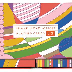 Galison Frank Lloyd Wright Playing Card Set