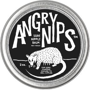 Sore Nipple Balm, 100% Plant-Based Vegan Breast Cream for Sore, Chapped Nipples, 2oz in Saudi Arabia