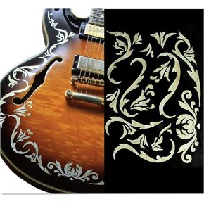 Jockomo Cowboy Fancy Vine MX Guitar Bass Inlay Sticker