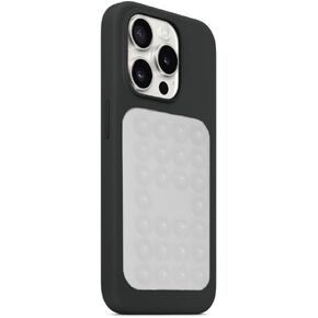The Cool Grip - حامل الهاتف بكأس الشفط، حافظة الهاتف بالشفط، قبضة الهاتف اللاصقة، قبضة الشفط للهاتف، حافظة الهاتف اللاصقة، حامل الهاتف، حافظة الهاتف بالشفط من السيليكون، قبضة الهاتف (شفاف)