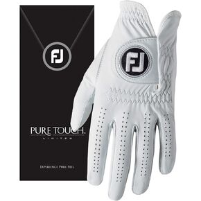 FootJoy Men's Pure Touch Limited Golf Gloves White Small, Worn on Right Hand