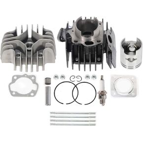 ECCPP New Cylinder Piston Rings Head Gasket for 1984-1987 for Suzuki Quadrunner 50 LT50 Compatible fit for Needle Bearing 11111-04001