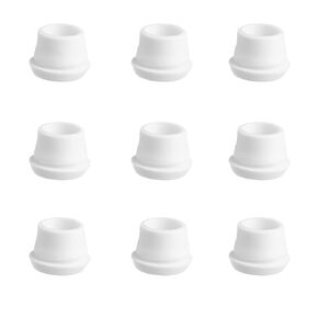 Heyiarbeit Rubber Grommet 50pcs Wire Protector Oil Resistant Armature 7mm Inner Dia for Wiring Cable Protector White Tone