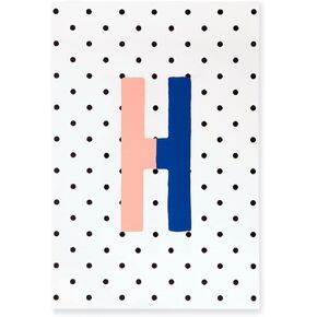 دفتر ملاحظات Kate Spade New York الأولي، لوحة ورقية مع 100 ورقة فارغة، لوحة كتابة صغيرة مقاس 7 بوصة × 4.75 بوصة لملاحظات سطح المكتب، N (أزرق)