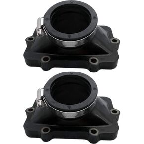 Pack of 2 NEW Carburetor Intake Manifold Socket Boot Carb Flange for Ski-Doo GSX800 MXZ 800 Adrenaline Renegade X Summit 800 Snowmobile 2004-2007