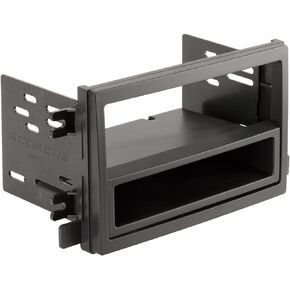Scosche FD6204B Double DIN or DIN + Pocket Radio Installation Dash Kit Compatible with 2012-13 Ford Transit Connect