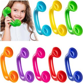 Whisper Reading Phones 8 Pcs Hear Myself Sound Phone Auditory Feedback Mobile Speech Therapy Toy Tool for Classroom Accelerate Reading Fluency Comprehension and Pronunciation for Kids and Adults…