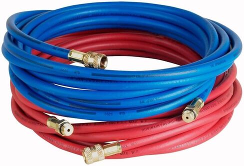 Robinair 62244 Enviro-Guard Hose for Automotive (R-134a - Red, 72" Long, 14mm x 1/2" Acme) in Saudi Arabia