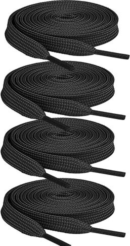 Flat Shoe laces 5/16" Wide 52 inch,Shoelaces replacement,Roller Athletic Running Sneakers Strings in Saudi Arabia