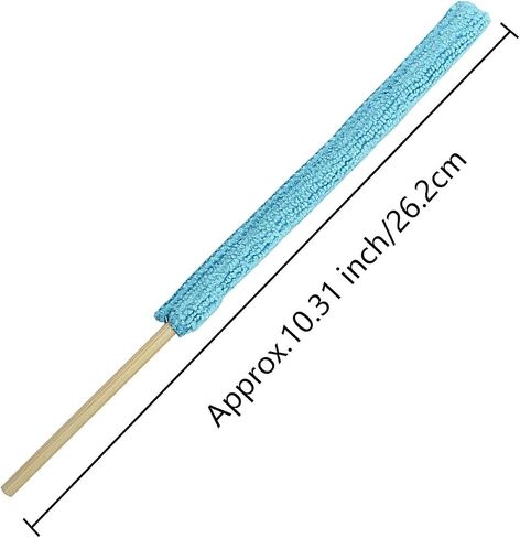 AUEAR, 6 Pack Mini Microfiber Stick Duster Dusting Brush Crevice Cleaning Tool for Window Blinds in Saudi Arabia