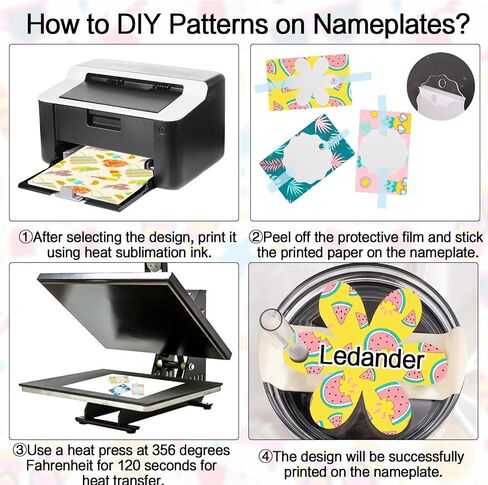 Ledander 30 PCS Sublimation Name Plates Blank for Stanley 40 oz Tumbler H1.0 H2.0, Acrylic Personalized Name Plate DIY Customized 3.2" x 1.3" Sublimation Blanks NamePlate Tags (Rectangular) in Saudi Arabia