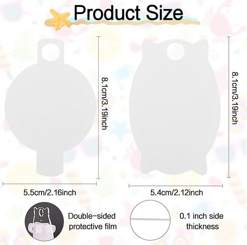 Ledander 30 قطعة لوحات اسم التسامي فارغة لستانلي 40 أوقية بهلوان H1.0 H2.0، لوحة اسم شخصية أكريليك مخصصة DIY مخصصة 3.2 × 1.3 بوصة علامات لوحة اسم فارغة (مستطيلة) in Kuwait