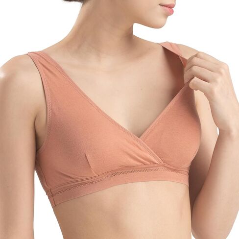 Women's V-Wrap Maternity Nursing Bra in Saudi Arabia