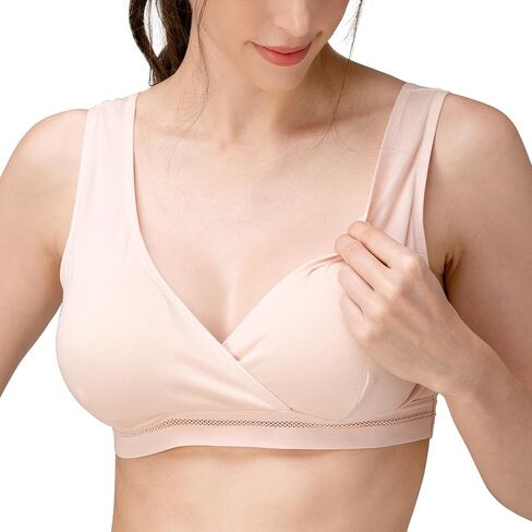 Women's V-Wrap Maternity Nursing Bra in Saudi Arabia