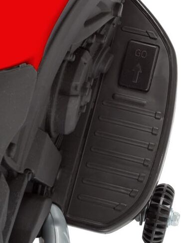 دراجة نارية للأطفال - ركوب كهربائي مع عجلات تدريب ووظيفة عكسية - دراجة نارية بقوة بطارية 6 فولت للأطفال من سن 3 إلى 6 سنوات من ليل رايدر (أحمر) in Kuwait