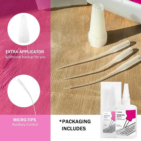 صمغ سيانوأكريليت (CA) فائق من CYAPRO، لاصق CA قوي 2 أونصة، سميك متوسط، لاصق سيانوأكريليت لزوجة 750 CPS لإصلاح البلاستيك، السيارة، نموذج القارب، المعدن والزجاج، 2 أونصة in Saudi Arabia