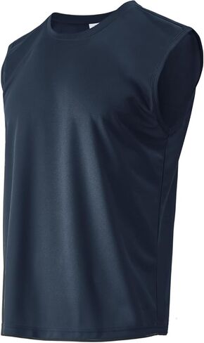 Men's Tank Top Quick Drying Gym Outdoor Running Basketball Swimming Beach Leisure Sleeveless Muscle Shirt in Saudi Arabia