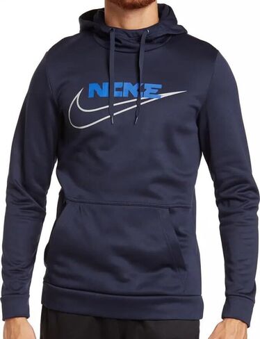 بلوفر بغطاء للرأس للتدريب من Nike Therma-FIT للرجال (سبج/جيم رويال) (الولايات المتحدة، ألفا، صغير، عادي، عادي، سبج/جيم رويال) in Saudi Arabia