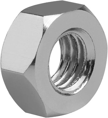 Hex Nut M2 M3 M4 M5 M6 Aluminum Alloy Lock Nut Full Screw Thread Bolt Cap for Drone, Toy, Model, DIY Part Pack of 20 (Red, M5) in Saudi Arabia