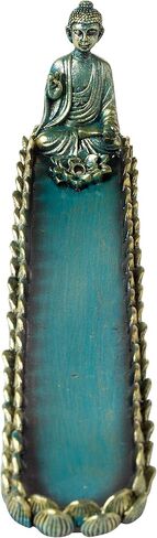 Sitting Buddha with Lotus Incense Stick Holder Burner with Ash Catcher in Saudi Arabia