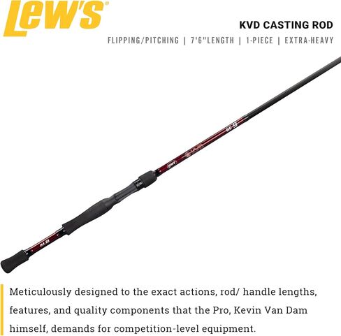 Lew's KVD Series Graphite Casting Rod 7'6" Flipping Pitching in Saudi Arabia