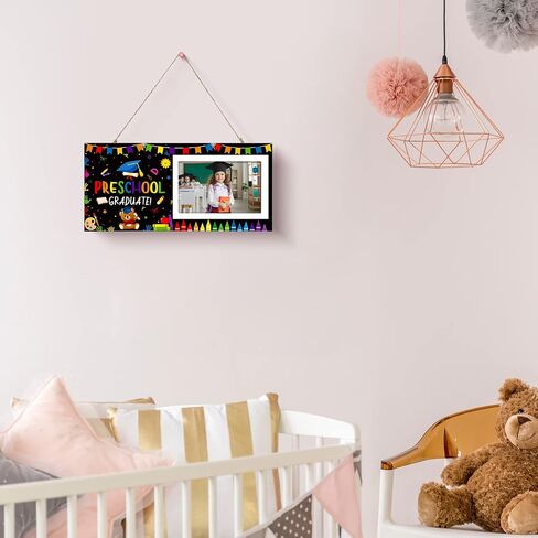 Jetec 2024 Pre K Graduation Kindergarten Preschool Graduation Picture Frame Holds 4 x 6 Inch Photo Preschool Graduation Gift for Kids Boy Girl First Preschool Graduation Party Decoration(1st Grad) in Saudi Arabia