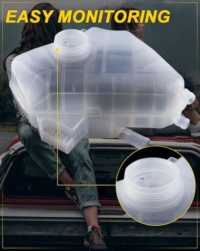 BE8Z8A080A Coolant Overflow Reservoir Tank For:-Ford Fiesta 2011 2012 2013 11 12 13 Engine Overflow Recovery Reservoir Tank Water Reservoir Tank Coolant Reservoir Replace BE8Z8100A(with Cap) in Saudi Arabia