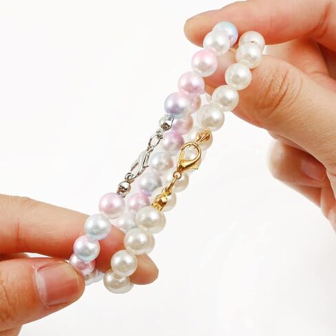 مجموعة إكسسوارات صناعة المجوهرات مكونة من 1400 قطعة مع 300 غطاء مجعد من الخرز، و400 غطاء طرفي قابل للطي، و500 حلقة قفز مفتوحة و200 مشبك مخلب جراد البحر، وأساور مستلزمات صناعة المجوهرات بنفسك (ذهبي) in Kuwait