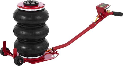 رافعة هوائية موفورن، 3 طن/6600 رطل، رافعة هوائية، رافعة هوائية سريعة الرفع حتى 16 بوصة، لسيارتك (مقبض طويل) in Kuwait