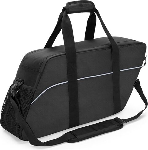 مبرد حقيبة السرج للدراجات النارية، حقيبة تبريد للدراجات النارية للسفر متوافقة مع حقيبة هارلي ديفيدسون 2014-2022 بجولة صلبة، منظم تبريد جانبي للطعام أو الشراب معزول، حقيبة واحدة in Kuwait