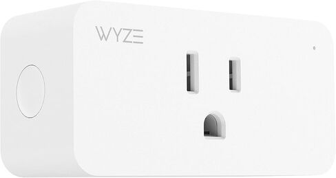 Wyze Plug, 2.4GHz WiFi Smart Plug, Works with Alexa, Google Assistant, IFTTT, No Hub Required, One-Pack, White – A Certified for Humans Device in Saudi Arabia