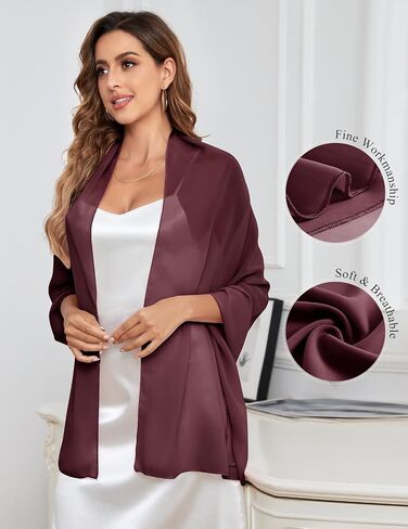 Bbonlinedress Chiffon Shawl Wrap for Evening Dress Wedding Pashmina Bridal Scarf Shawls for Bridesmaid Prom Dress in Saudi Arabia