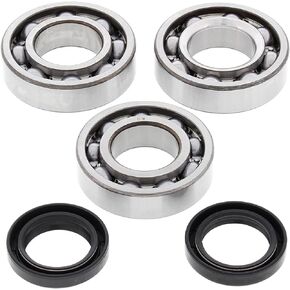All Balls Racing Crank Shaft Bearing Kit Compatible with/Replacement for Polaris 300 2X4 94-95, 300 4X4 94-95, 24-1084