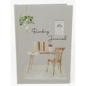 Reading Journal for 100 books | Book Journal | Book Lovers Gift | Book Journal for Book Lovers | Book Review Journal | Book Club Journal | Book Log | Reading Log Journal (Gray)