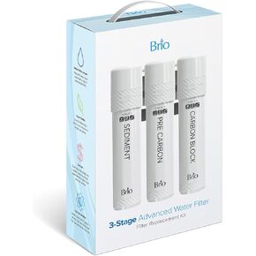 Brio 3-Stage Filter Replacement Kit for Brio 3-Stage Water Cooler Dispensers