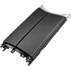 Front Center Console Storage Lid Armrest Compatible with Mercedes-Benz C43 C63 AMG S C300 GLC43 GLC63 GLC300 Center Console Storage Cover Replacement for A2056808804 A2056805106 A2056800796