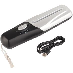 Portable Paper Shredder, Handheld Multifunctional Mini USB Electric Portable Shredder Document Cutter Strip Cutting Machine for Household Home Office Graphic Stores Law Firms