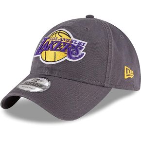 New Era NBA Core Classic 9TWENTY Graphite Charcoal Adjustable Hat Cap One Size Fits All