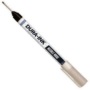 ماركال 96520 قلم حبر دائم للأنف بإبرة Dura-Ink مع طرف صغير 1/32 بوصة، مقاوم للاهتراء والطقس، لون أسود (12 علامة)