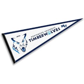 College Flags & Banners Co. Northwood Timberwolves Pennant