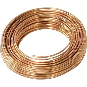 Rocky Mountain Goods Copper Wire 18 Gauge 25 Foot - Soft Copper Wire for Plants, Jewelry Making, Crafts, Grounding - Quality Copper Used for Electroculture Plant Yields, Wire Craft