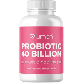 Probiotics 40 Billion CFU | Probiotics for Women & Men | Supports Digestion, Gut Health & Immune System with Digestive Enzymes - 60 Veggie Count