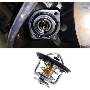 Car Thermostat, High Performance Thermostat, Automotive Replacement Engine Thermostats, Auto Engine Coolant Thermostat Compatible with Honda Civic CRV CRZ, Replaces #19301-PAA-306, 19301-PLC-315